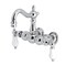 Kingston Brass CA1006T1 3-3/8" Tub Wall Mount Clawfoot Tub Faucet, Polished Chrome CA1006T1 - alternate 1
